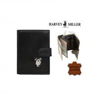 Meeste rahakott Harvey Miller Polo Club 3820-PL04 Black
